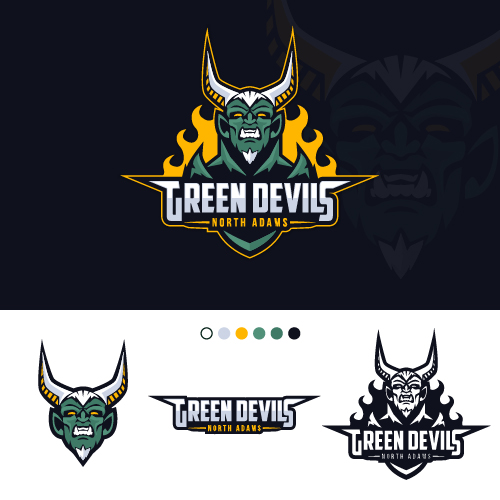 Logo Design by @vorbys for north adams football organization, inc | Design #14420498