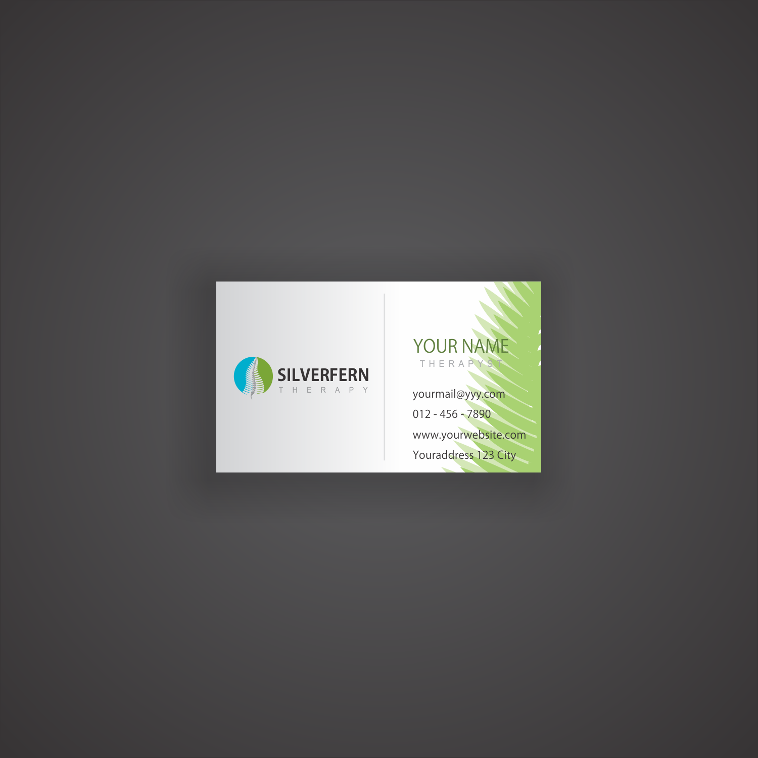 Logo Design by vIctor for Silver Fern Therapy | Design #14371589