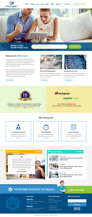 Web Design by RupalTechno for Asset Management Group, LLC. | Design: #14422875