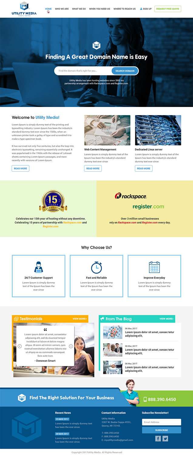 Web-Design von RupalTechno für Asset Management Group, LLC. | Design #14514073