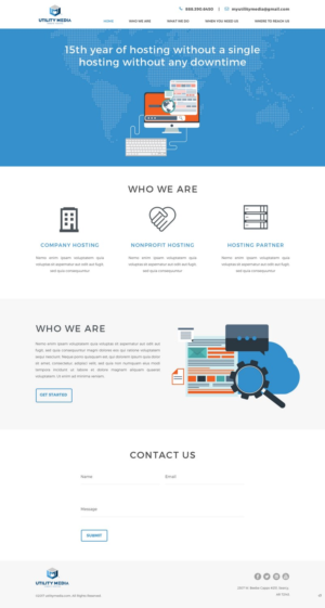 Web Design by pb for Asset Management Group, LLC. | Design: #14376955