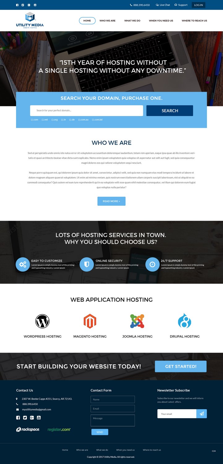 Web Design by pb for Asset Management Group, LLC. | Design #14376958