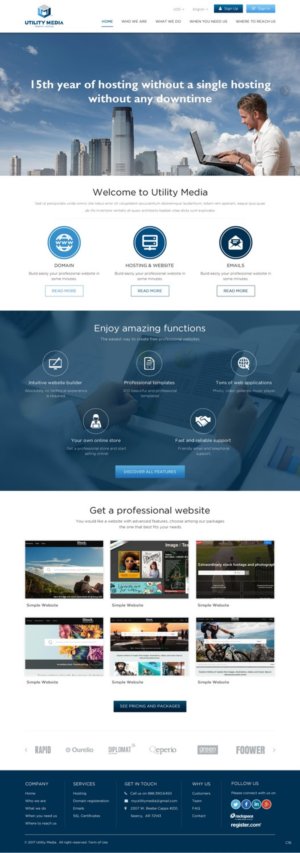 Web Design by pb for Asset Management Group, LLC. | Design: #14376959