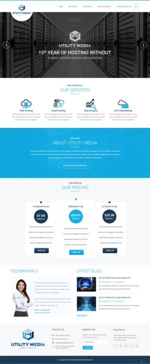 Web Design by pb for Asset Management Group, LLC. | Design: #14376960