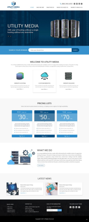 Web Design by pb for Asset Management Group, LLC. | Design: #14400509