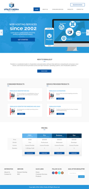 Web Design by primarydesigner2k9 for Asset Management Group, LLC. | Design #14360579