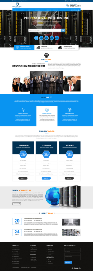 Web Design by Dream Logo Design for Asset Management Group, LLC. | Design #14450558