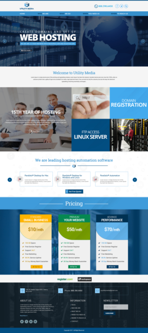 Web Design by Dream Logo Design for Asset Management Group, LLC. | Design: #14450561