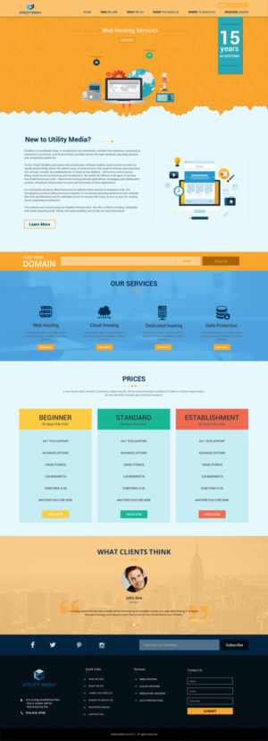 Web Design by Dream Logo Design for Asset Management Group, LLC. | Design: #14450564