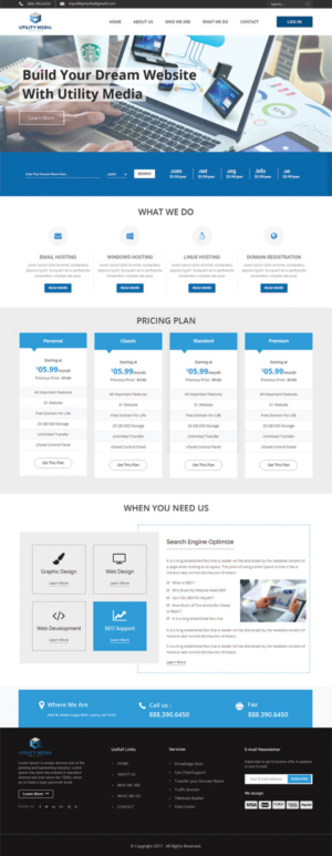 Web Design by e-graphics for Asset Management Group, LLC. | Design: #14481114