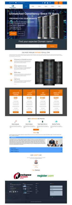 Web Design by Spiders Arena LLC for Asset Management Group, LLC. | Design #14392366