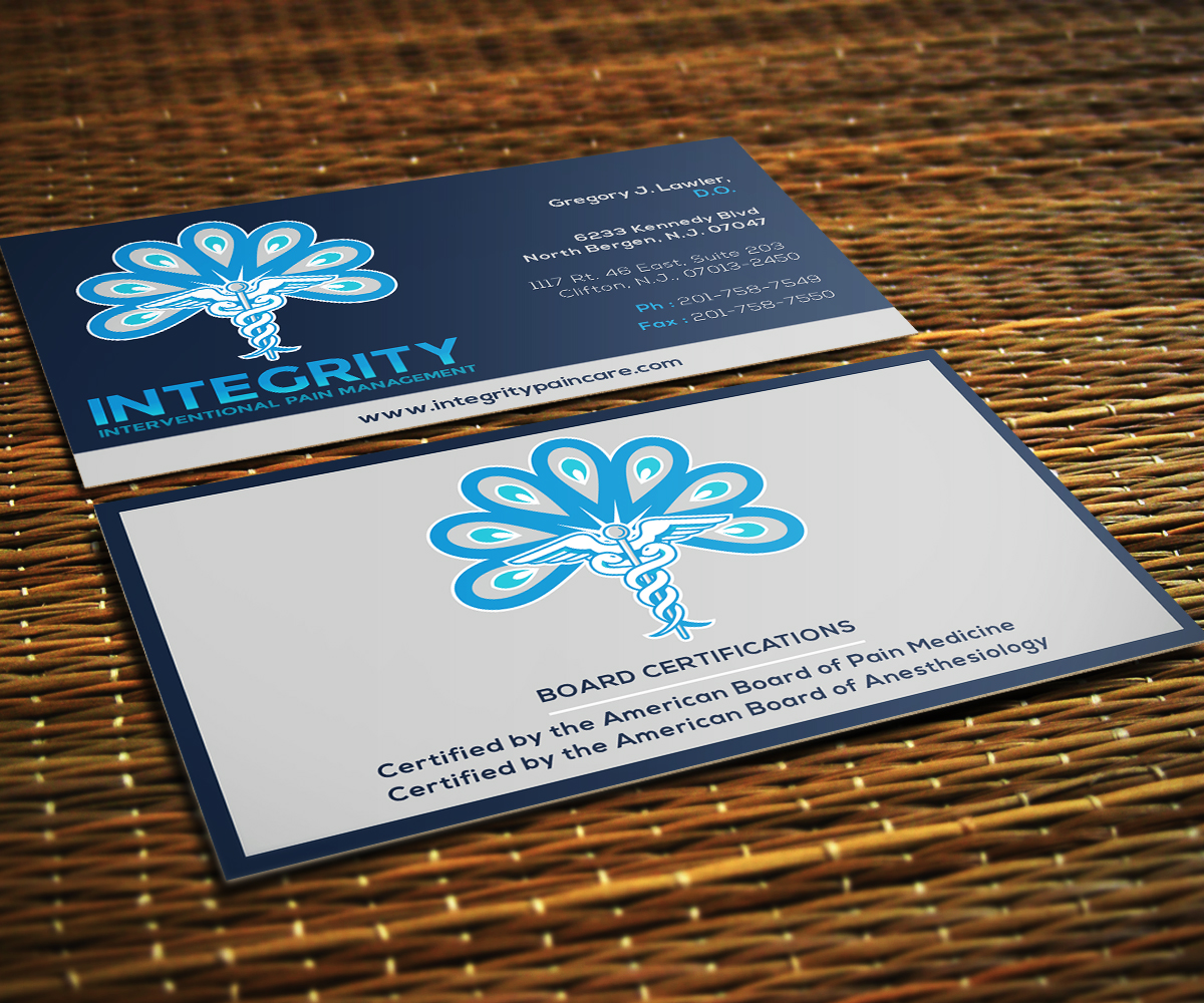 Stationery Design by Your_Design for Integrity Interventional Pain Management | Design #14395776