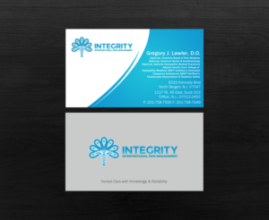 Stationery Design by Brand aid for Integrity Interventional Pain Management | Design: #14362879