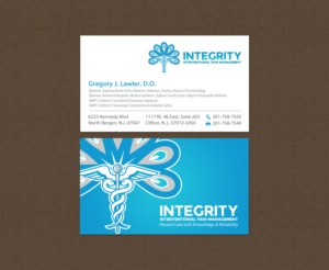 Stationery Design by chandrayaan.creative for Integrity Interventional Pain Management | Design: #14360559