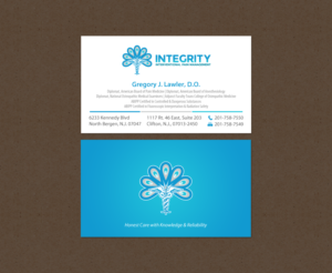 Stationery Design by chandrayaan.creative for Integrity Interventional Pain Management | Design: #14360621