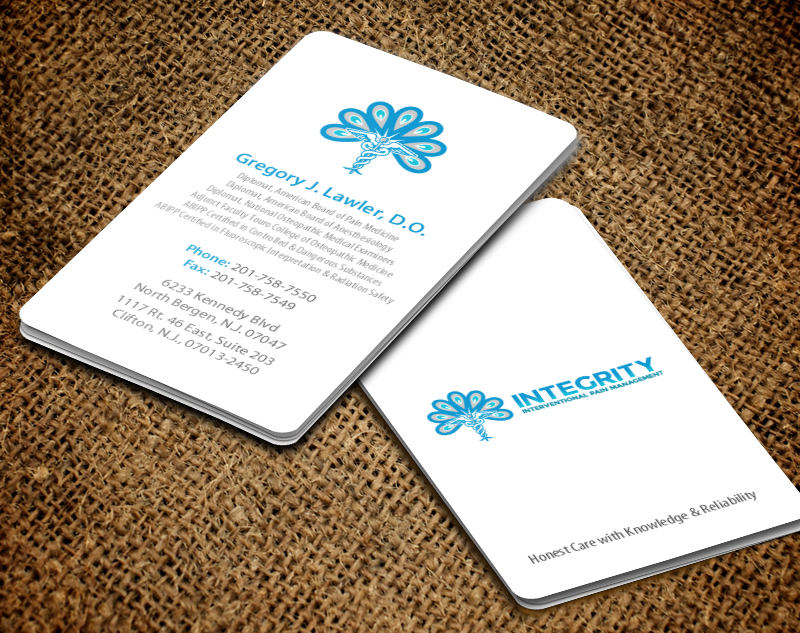 Stationery Design by chandrayaan.creative for Integrity Interventional Pain Management | Design #14362869