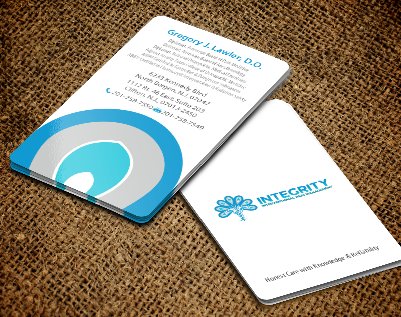Stationery Design by chandrayaan.creative for Integrity Interventional Pain Management | Design #14362888