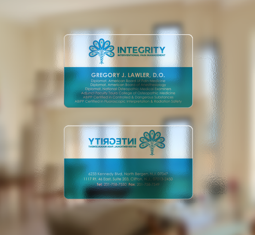 Stationery Design by chandrayaan.creative for Integrity Interventional Pain Management | Design #14364217