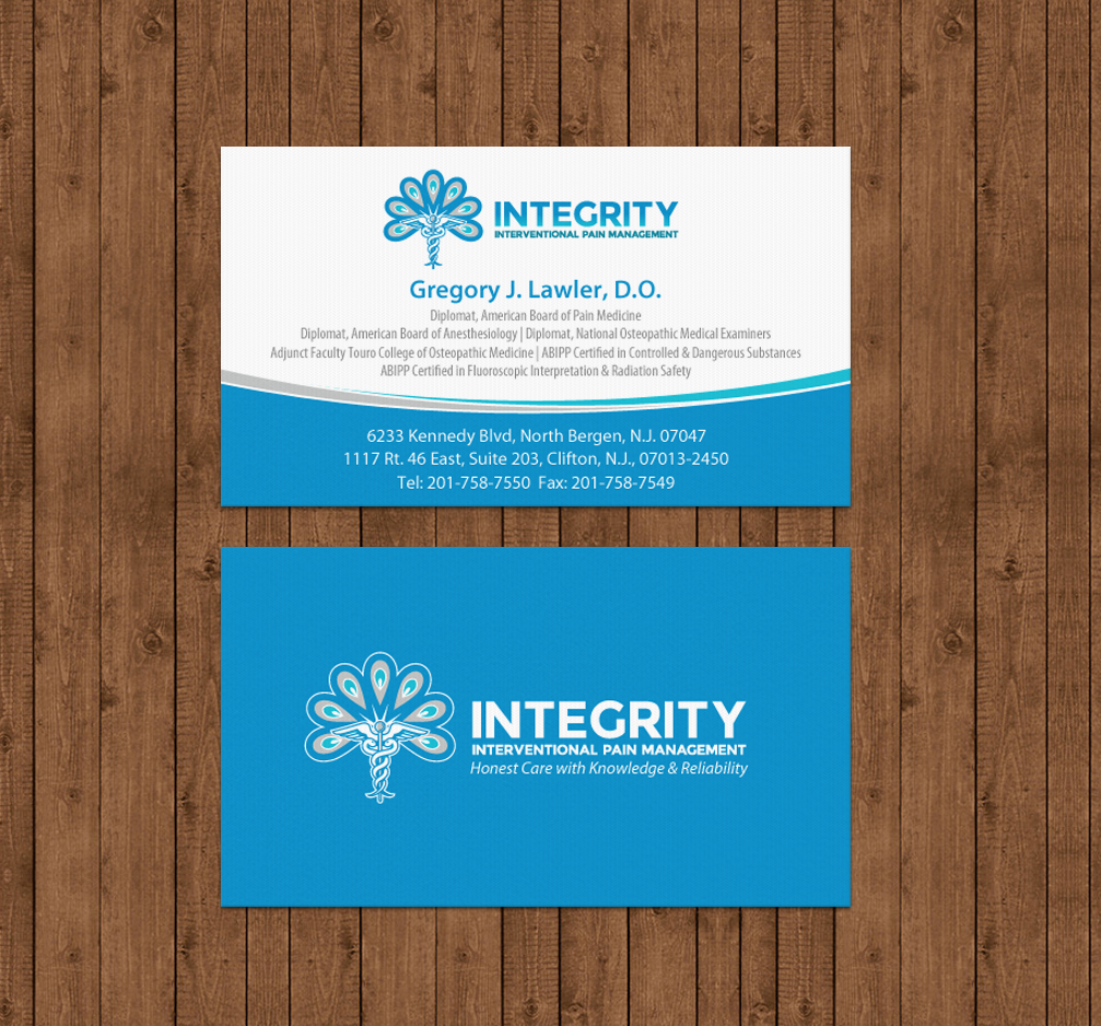 Stationery Design by chandrayaan.creative for Integrity Interventional Pain Management | Design #14376181