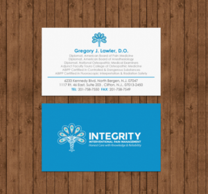 Stationery Design by chandrayaan.creative for Integrity Interventional Pain Management | Design: #14376200