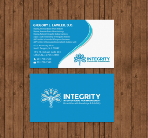 Stationery Design by chandrayaan.creative for Integrity Interventional Pain Management | Design: #14376202