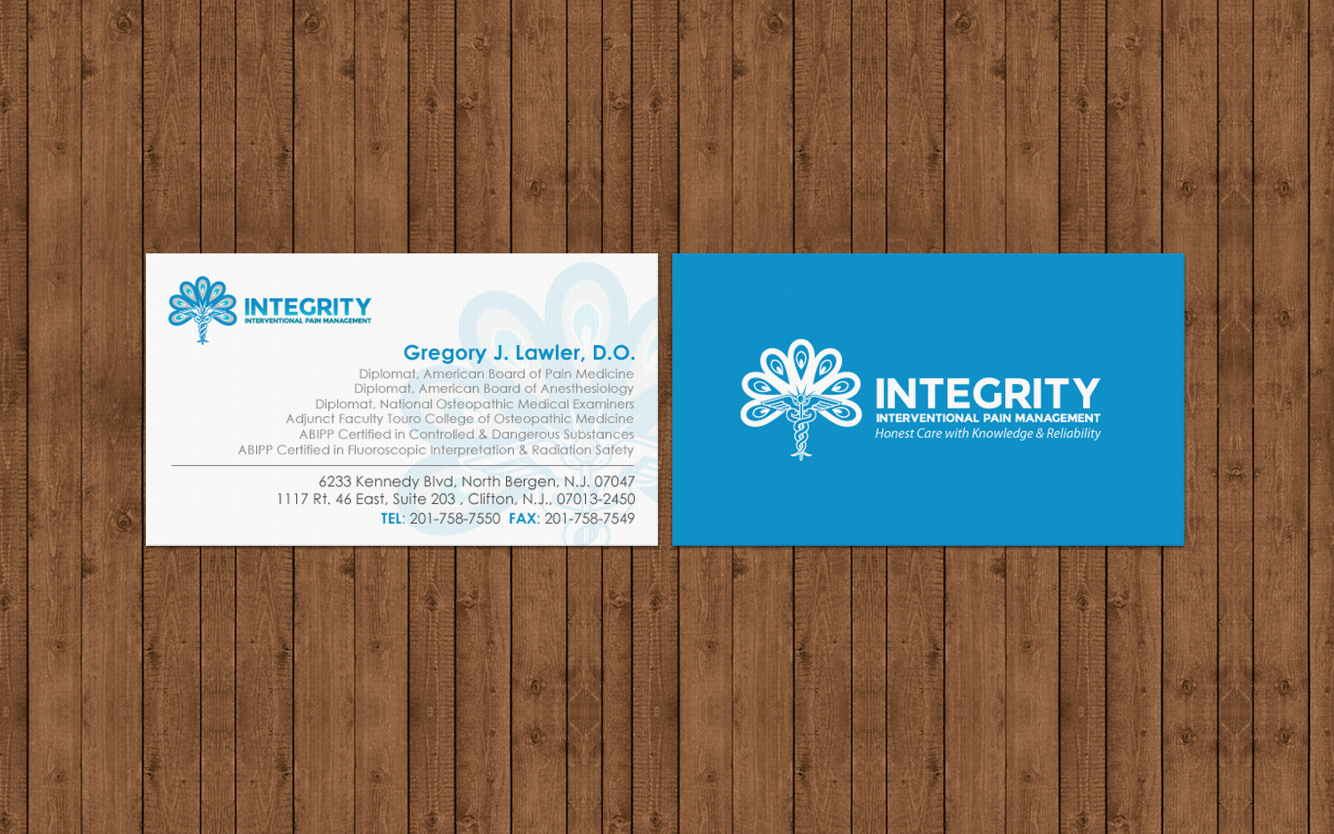 Stationery Design by chandrayaan.creative for Integrity Interventional Pain Management | Design #14376221