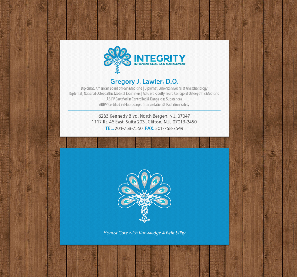 Stationery Design by chandrayaan.creative for Integrity Interventional Pain Management | Design #14376224