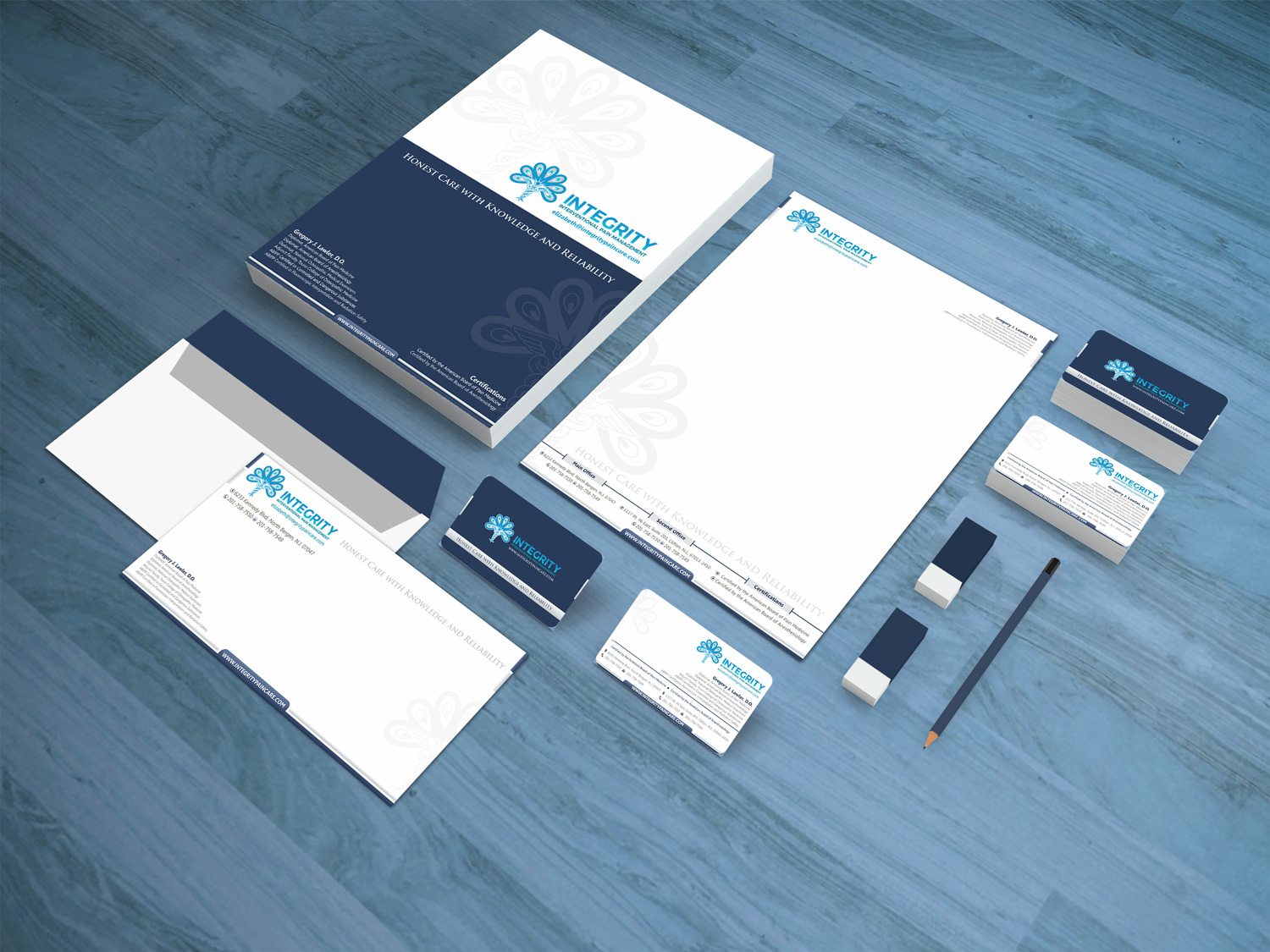 Stationery Design by Petter Goms for Integrity Interventional Pain Management | Design #14359638