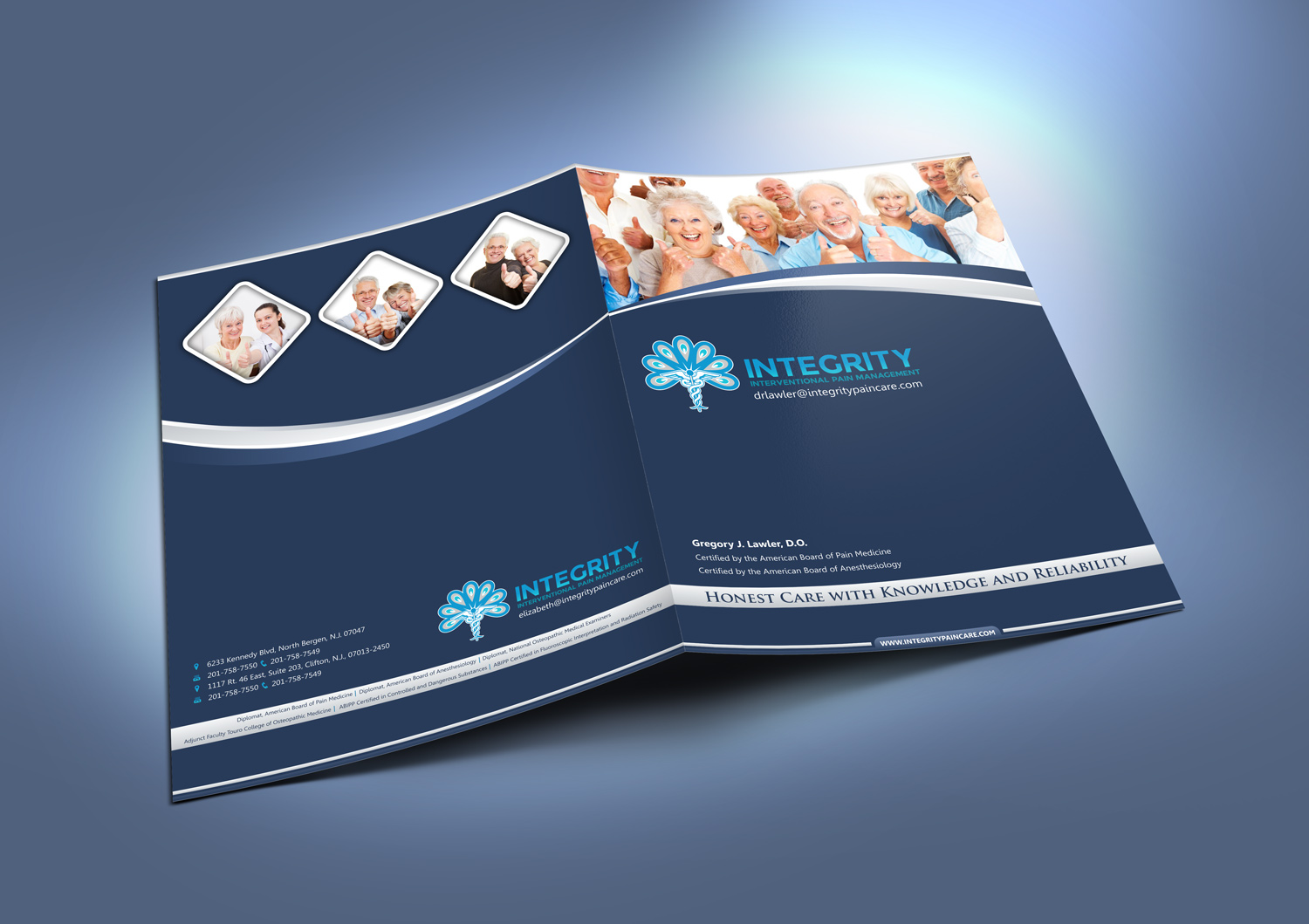 Stationery Design by Petter Goms for Integrity Interventional Pain Management | Design #14383793