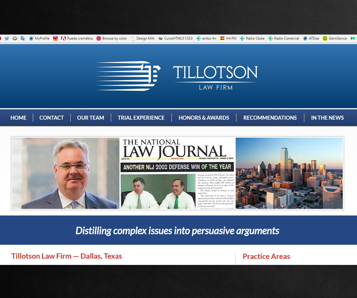 Logo Design by El Ojo creativo for Tillotson Law Firm | Design #14460028