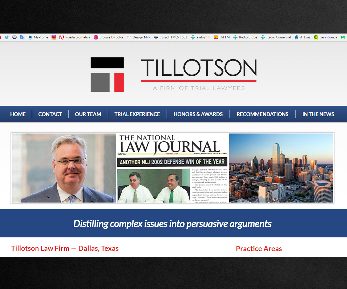 Logo Design by El Ojo creativo for Tillotson Law Firm | Design #14460206