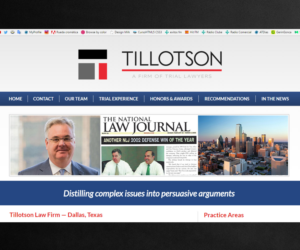 Logo Design by El Ojo creativo for Tillotson Law Firm | Design: #14460206