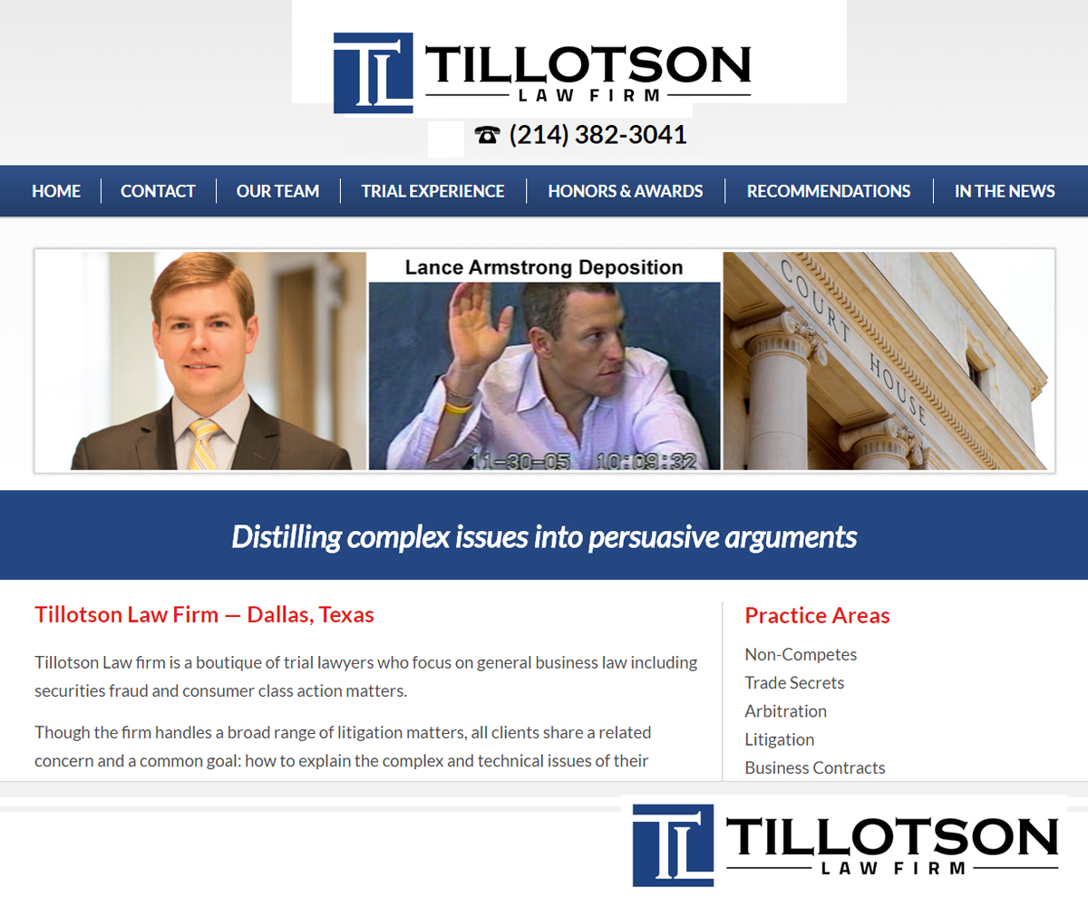 Diseño de Logo por carina_designs para Tillotson Law Firm | Diseño #14360333