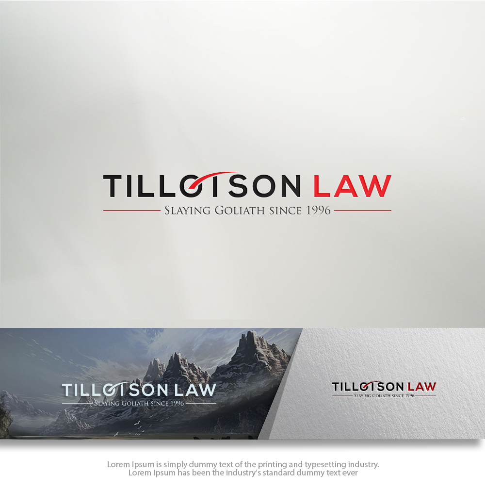 Logo Design by groomfox for Tillotson Law Firm | Design #14377596