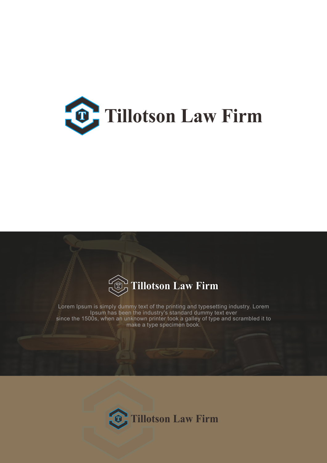 Logo Design by metromini1407 for Tillotson Law Firm | Design #14377610