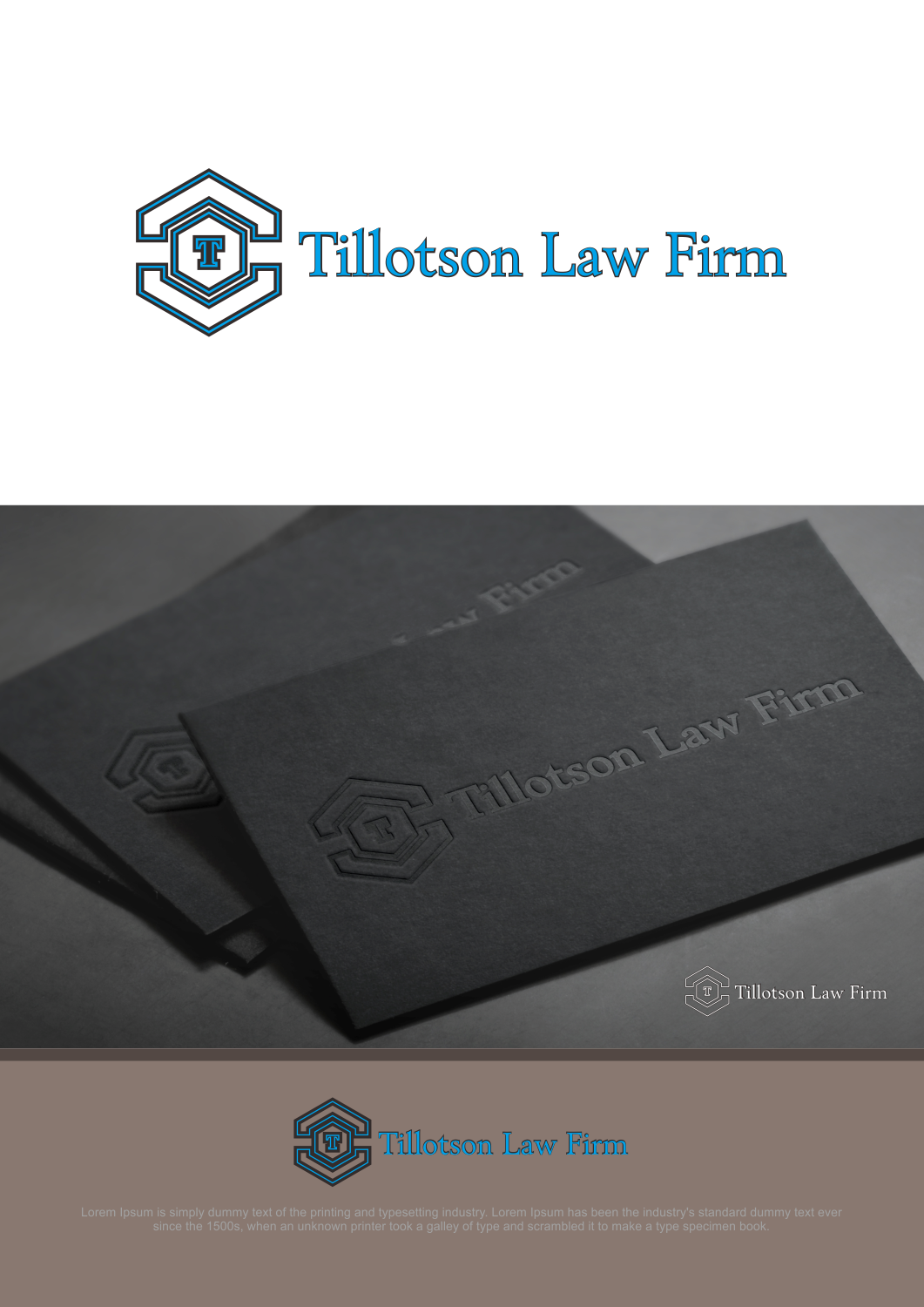Diseño de Logo por metromini1407 para Tillotson Law Firm | Diseño #14378953