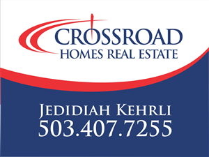 Real Estate Sign - For Sale Yard Sign - Crossroad Homes