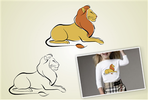 School Needs Lion Graphic for School Mascot | Maskottchen-Design von MB design