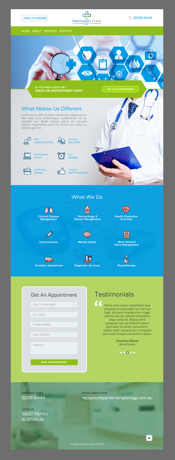 Diseño Web por SanjoyC para OSHGroup | Diseño #14400726