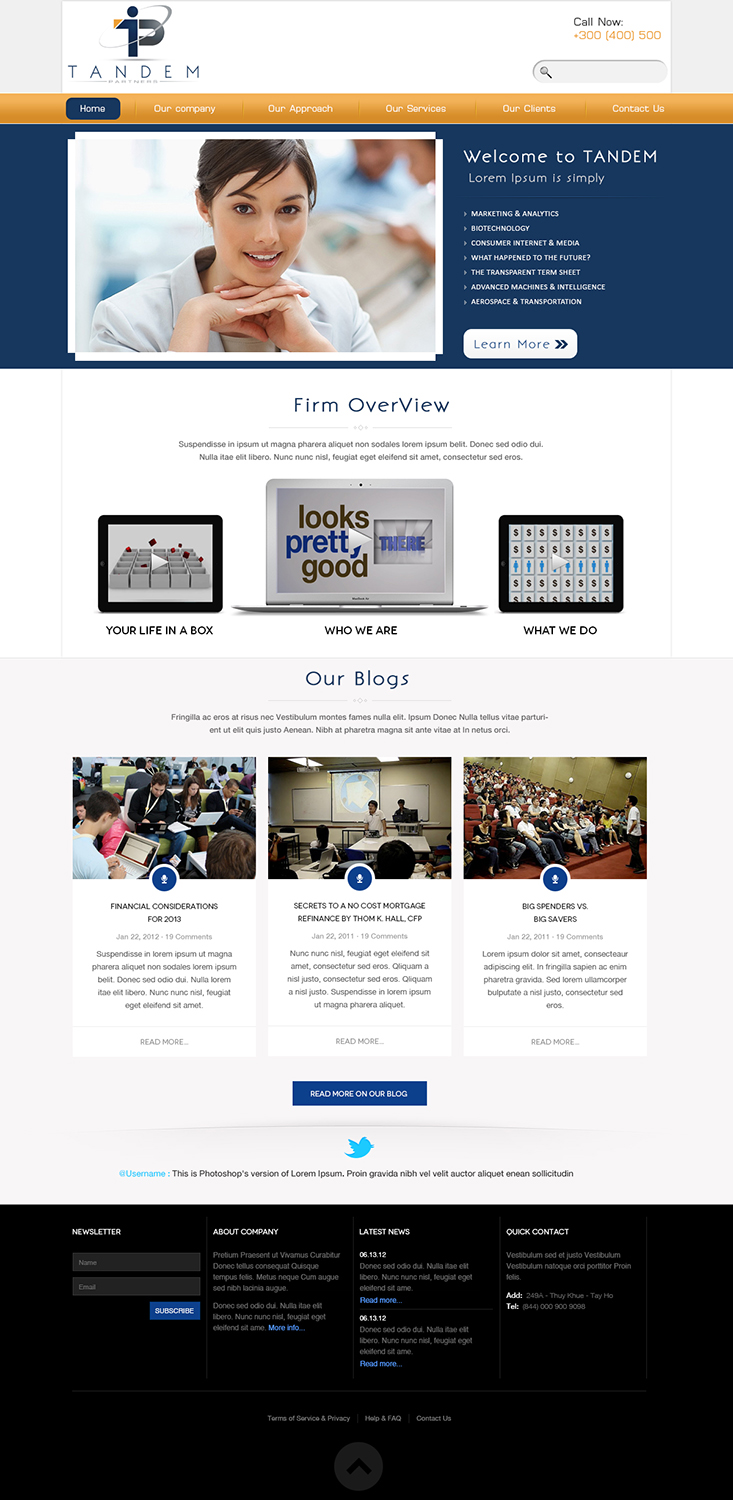 Web Design by webxvision for this project | Design #2570426