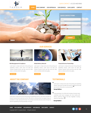 Web Design by pb for this project | Design: #2529632
