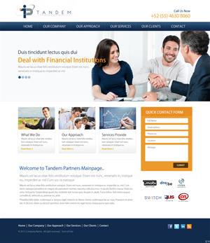 Web Design by pb for this project | Design: #2529636
