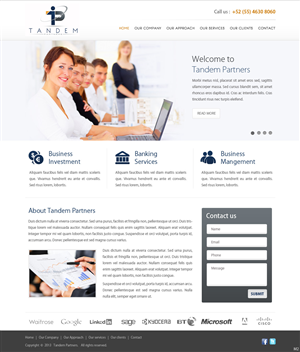 Web Design by pb for this project | Design: #2529640