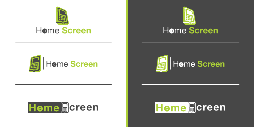 Logo Design by KBrushy for Home Screen Dawid Cylke | Design #14470341