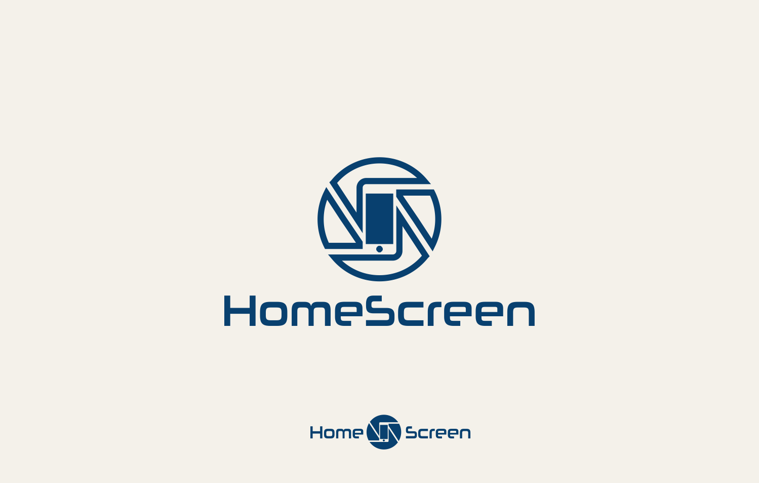 Logo Design by albertlatifi for Home Screen Dawid Cylke | Design #14414774