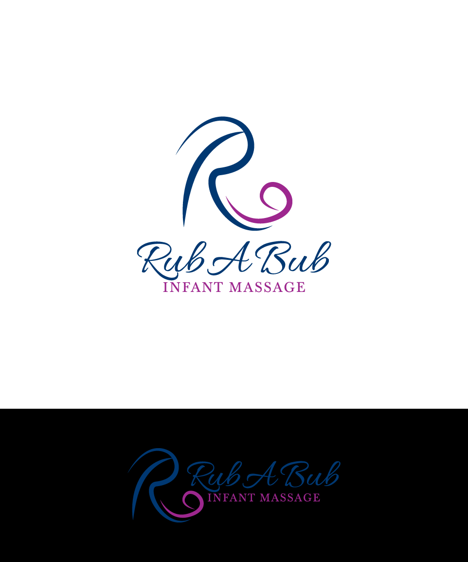 Logo Design by victipedia for Rub a Bub Infant Massage | Design: #14387347