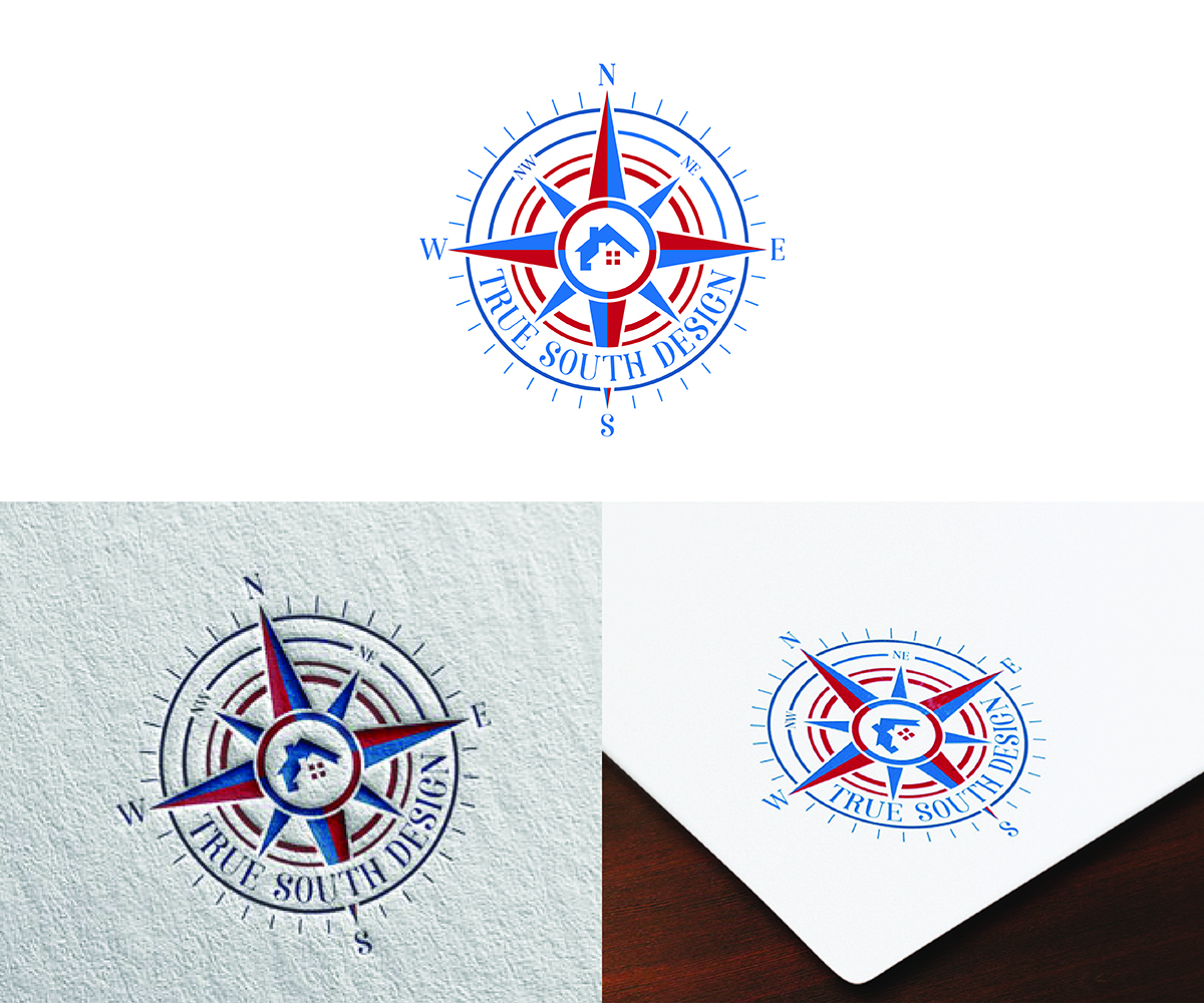 Logo Design by eMARK for True South Design | Design #14448570