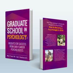 Cover design for an ebook on applying to graduate school