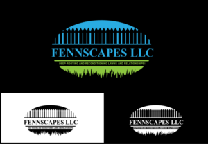 Fennscapes LLC Deep-rooting and reconditioning lawns and relationships! | Logo Design by Digihex