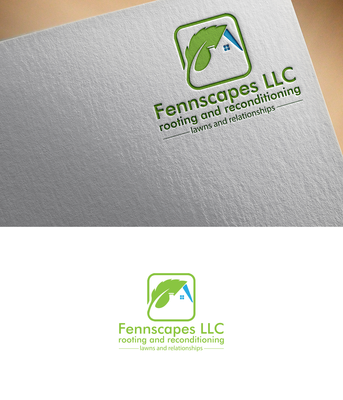 Logo Design by supercreative for Fennscapes LLC  | Design #14375193